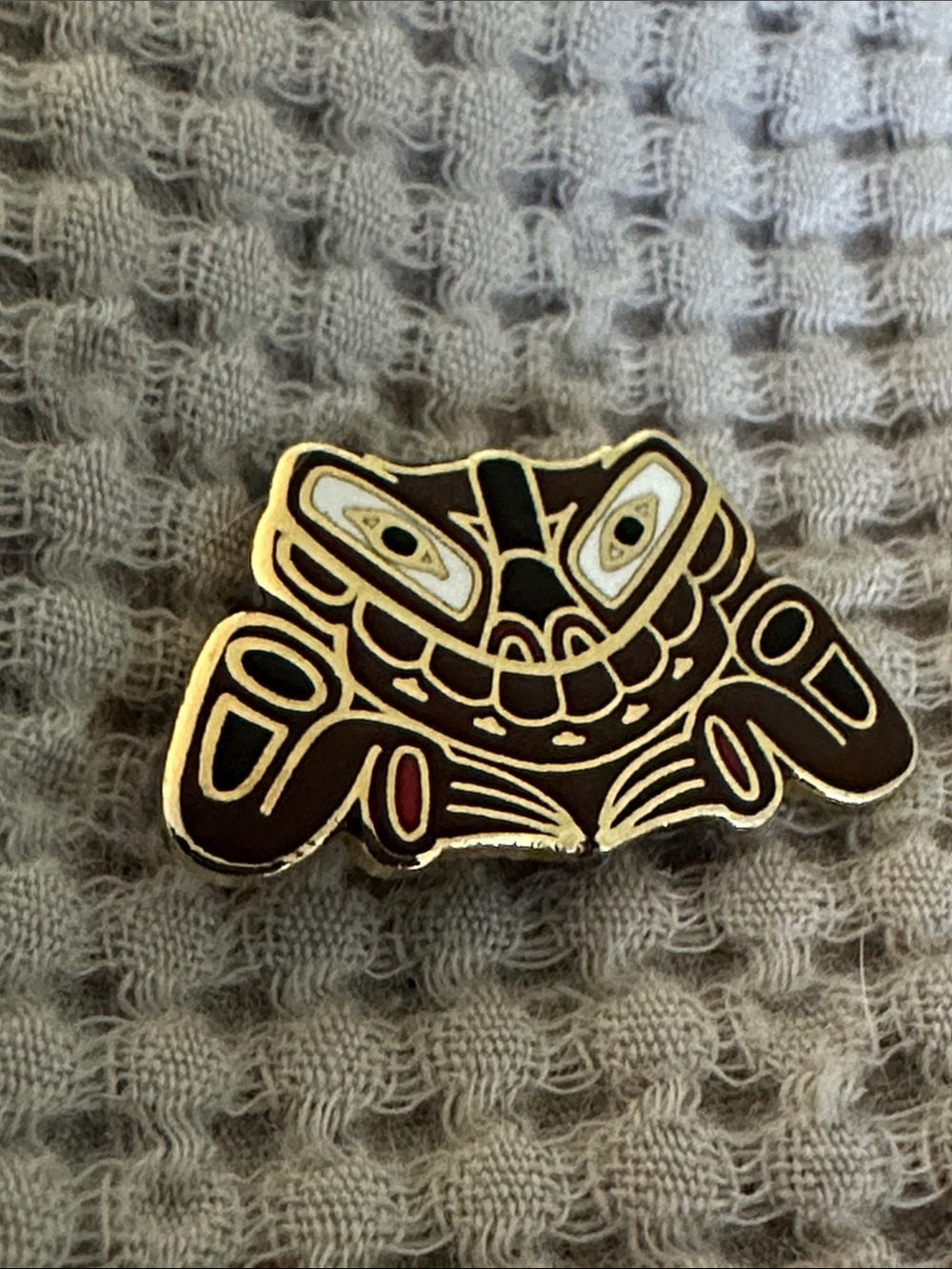 Native American Design Pin